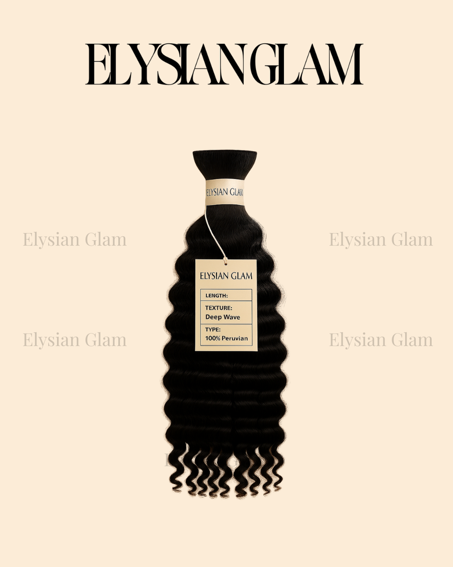 Elysian Signature Cascade [Deep] Wave – 100% Virgin Peruvian Hair