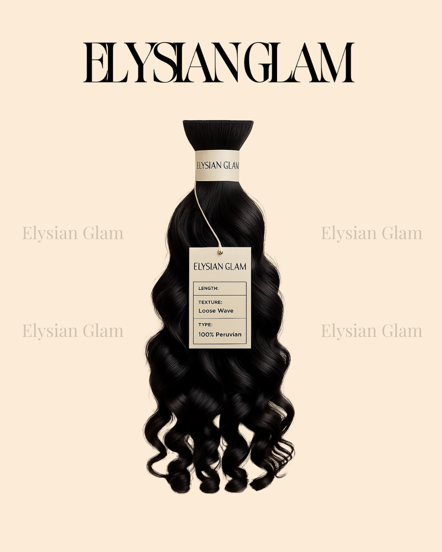 Elysian Signature Whisper [Loose] Wave – 100% Virgin Peruvian Hair