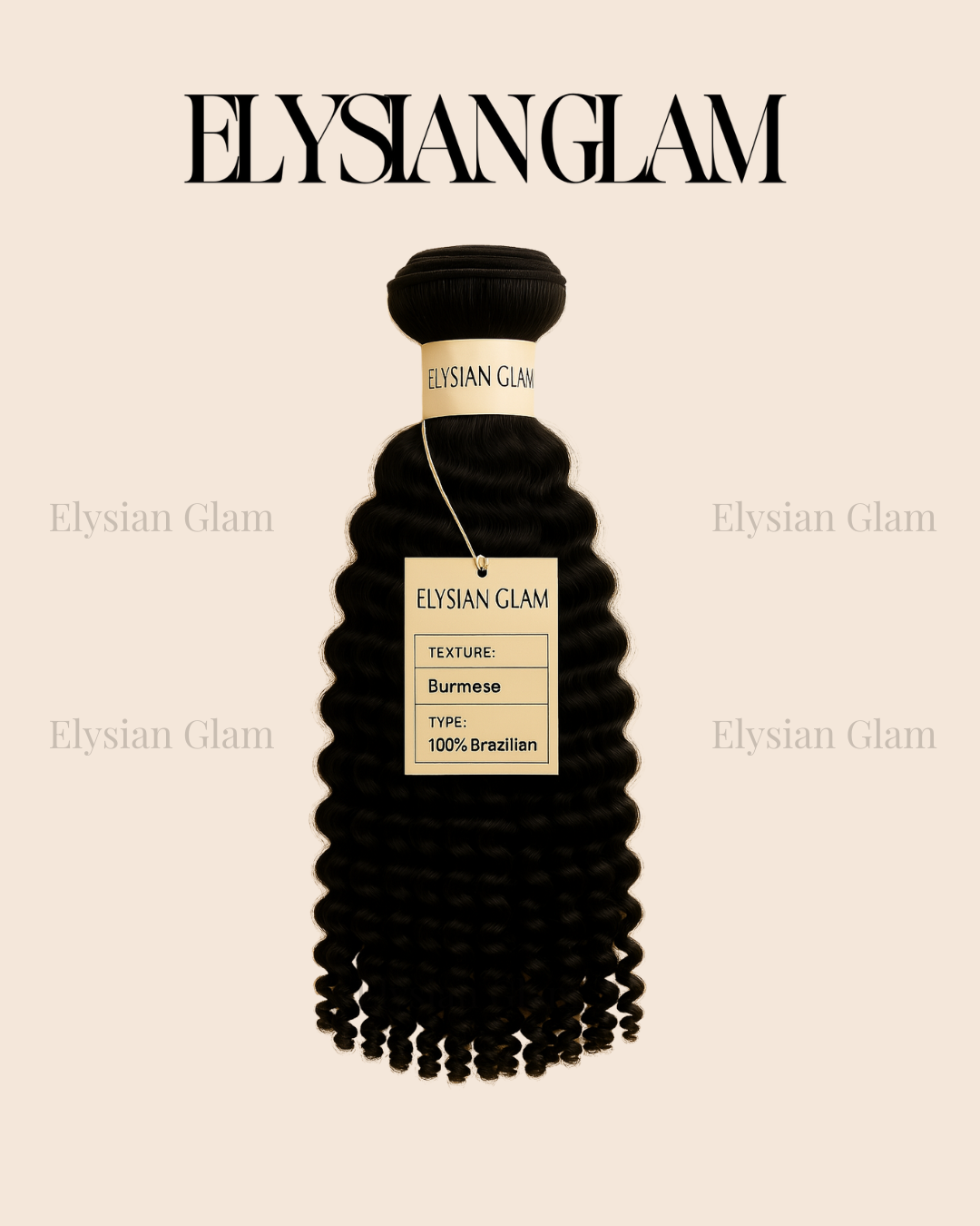 Elysian Prestige Natural [Burmese] Wave – 100% Virgin Brazilian Hair